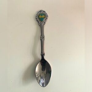 Vintage BC Dog Wood Sicamous Collectable Spoon.